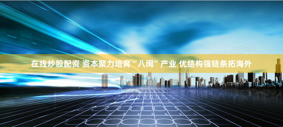 在线炒股配资 资本聚力培育“八闽”产业 优结构强链条拓海外
